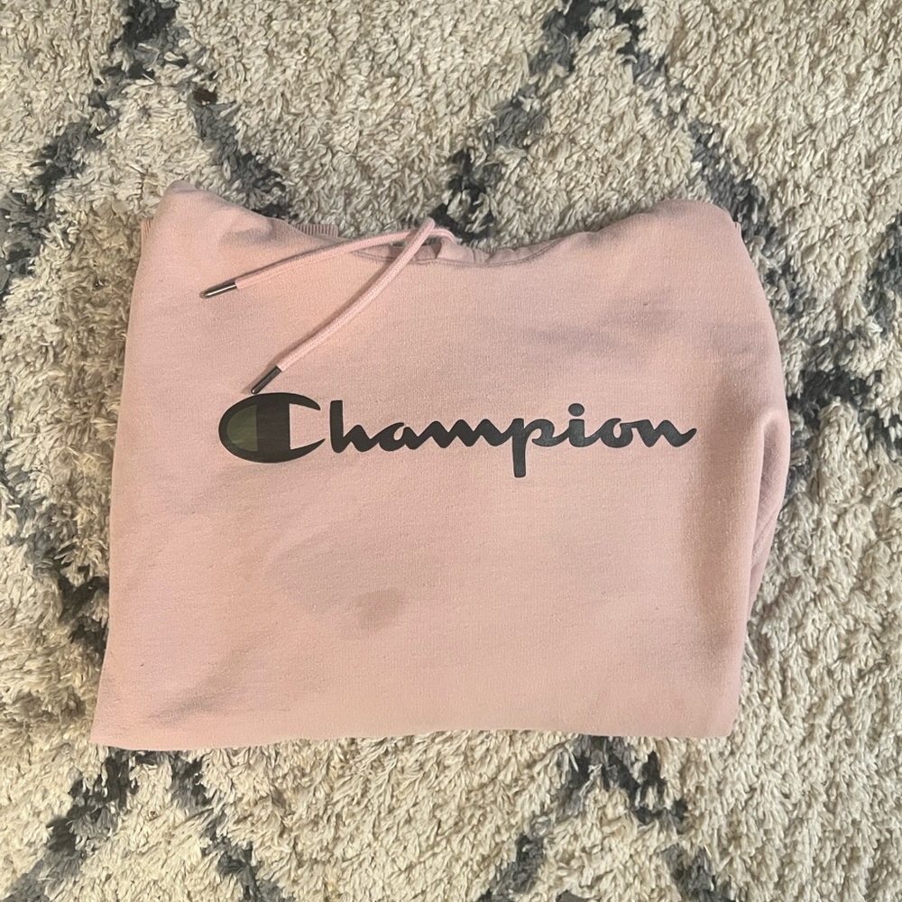 Blush Pink Champion Hoodie